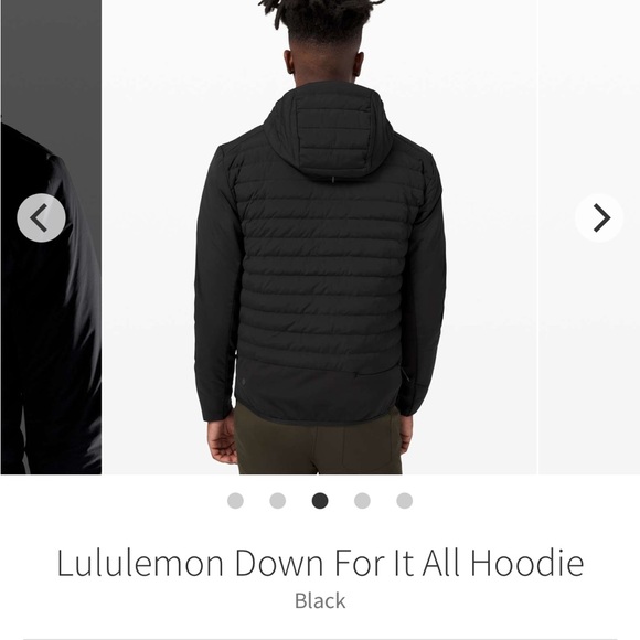 Lululemon down for it all hoodie - Picture 2 of 5